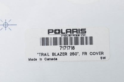 New OEM Polaris 2004 Trail Blazer 250 Front Cover Decal NOS