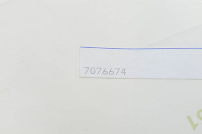 OEM Polaris 7076674 1997-1998 440 XCR Top Right Hood Decal NOS