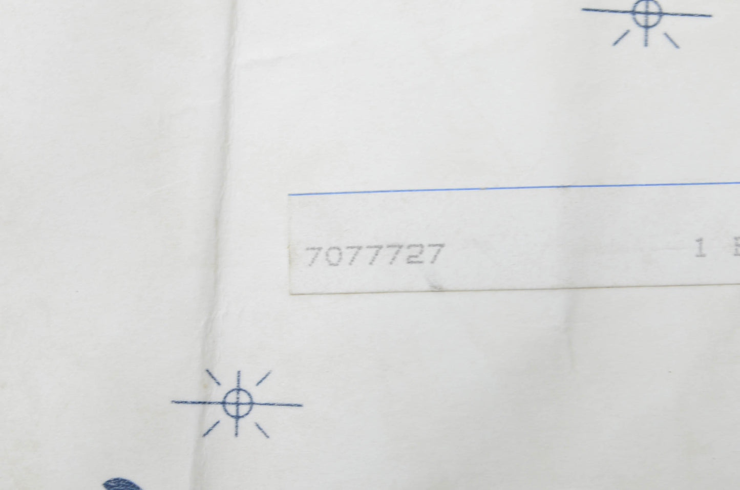 OEM Polaris 7077727 1999 SLTH Bow Decal NOS