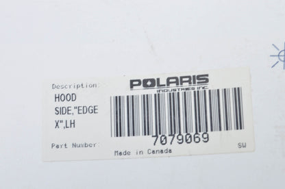 New OEM Polaris 2001 600 XC SP Left Hood Side Edge Decal NOS