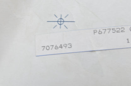 OEM Polaris 7076493 1997 Trail Blazer 400 Sport 400 Right Tank Side Decal NOS