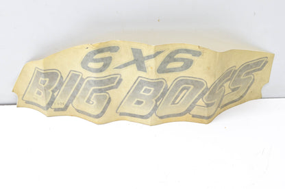 OEM Polaris 7077906 1998-1999 Big Boss 6X6 Decal NOS