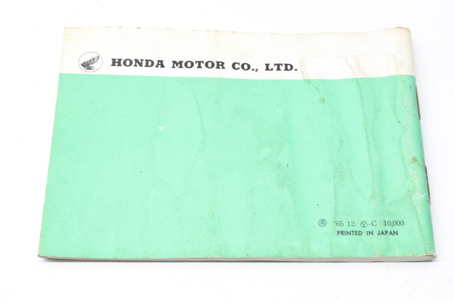 OEM Honda 250/350 Model C72 & C77 Owners Manual