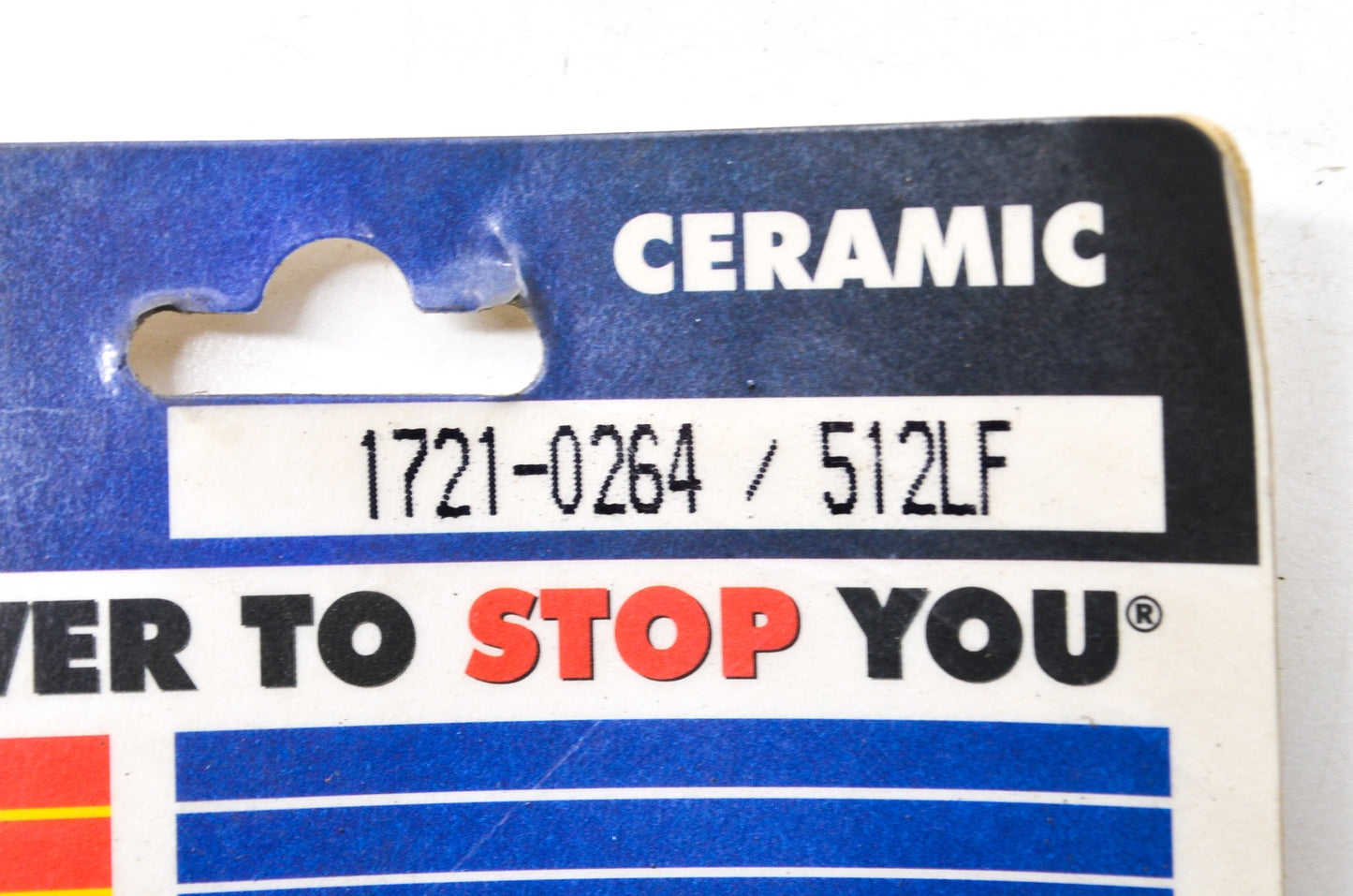 SBS 1721-0264, 512LF Rear Brake Pad Kit NOS