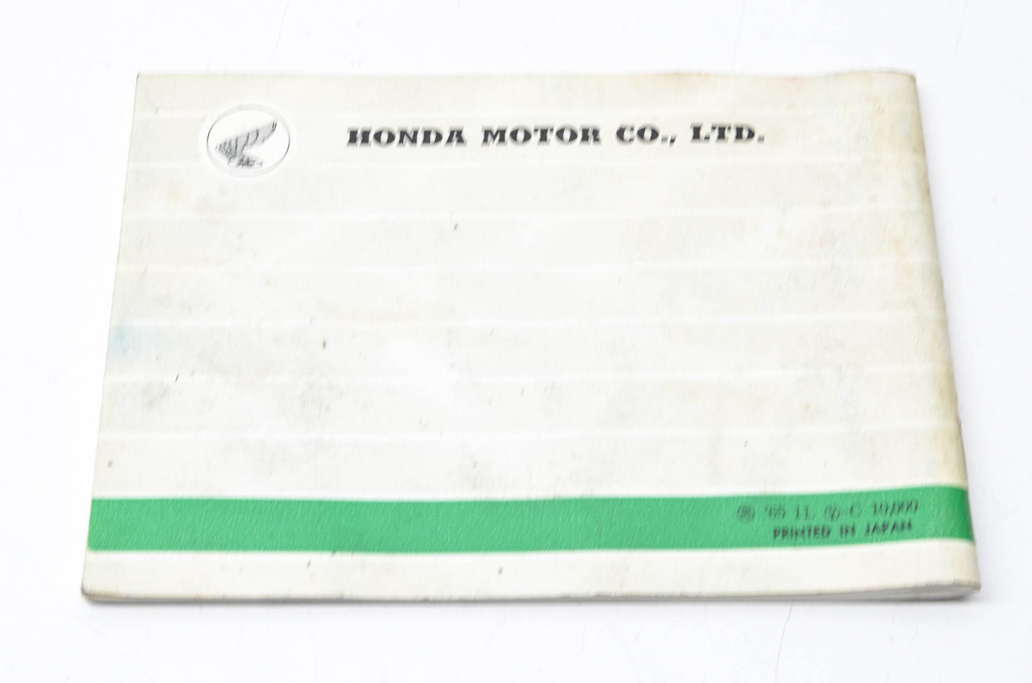 OEM Honda 250/350 Model CB72 & CB77 Owners Manual