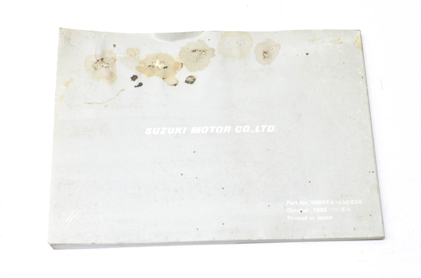 OEM Suzuki LT300E Owners Manual