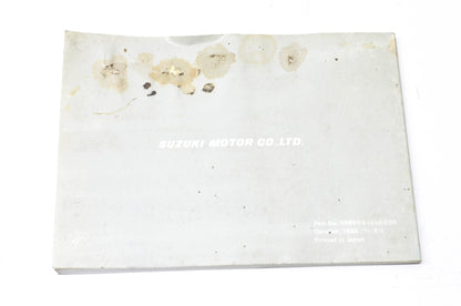 OEM Suzuki LT300E Owners Manual