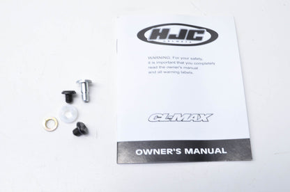 HJC CL-MAX Owners Manual w/ Hardware NOS