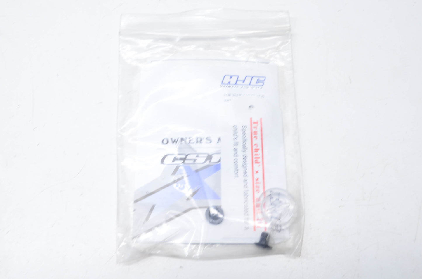 HJC CL12Y Owners Manual w/ Hardware NOS