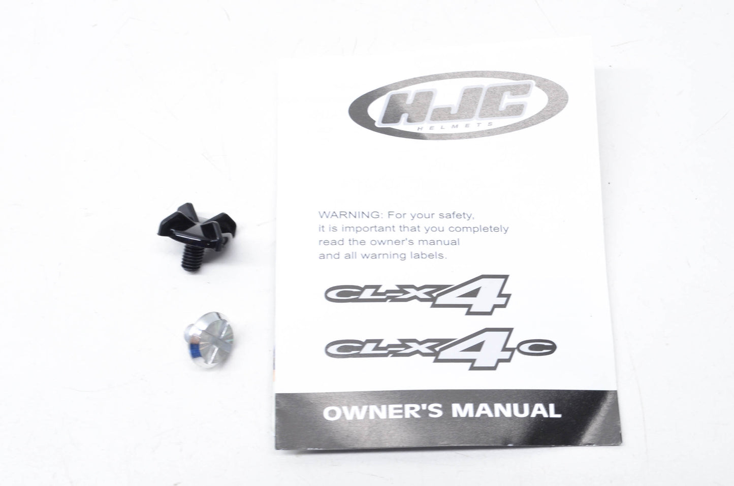 HJC CL-X4/CL-X4C Owners Manual w/ Hardware NOS