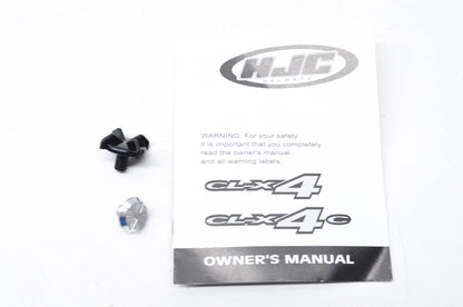HJC CL-X4/CL-X4C Owners Manual w/ Hardware NOS