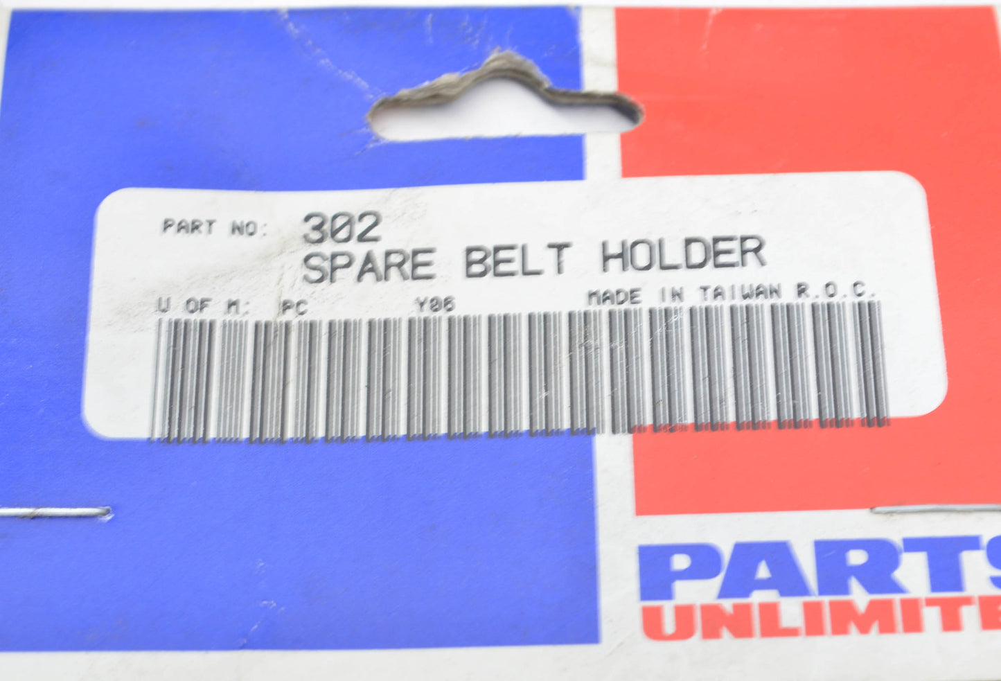Parts Unlimited 302 Spare Belt Holder Clamp NOS