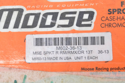 Moose Racing M602-36-13 Front Sprocket 13T NOS