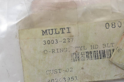OEM Arctic Cat 3003-227 Cylinder Head Bolt O-Ring Qty 4 NOS