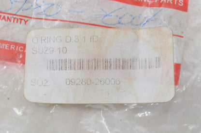 OEM Suzuki 09280-26006 O-Ring D:3.1 ID NOS