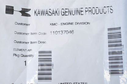New OEM Kawasaki Pre-Filter NOS