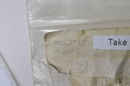 OEM Polaris 7542712 Nuts Qty 2 NOS