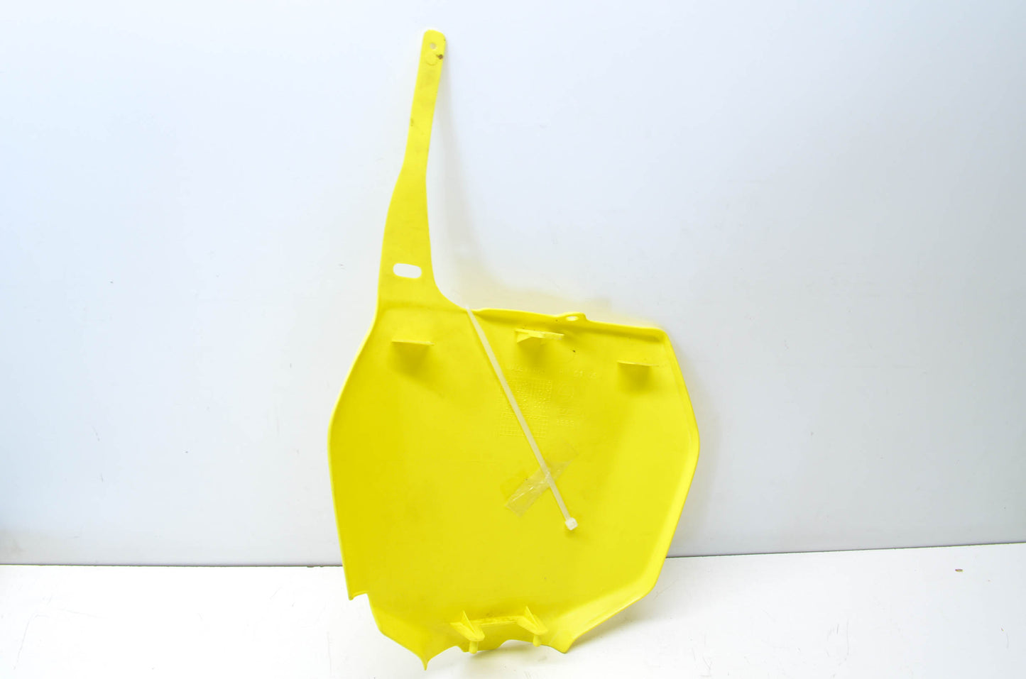 UFO 12-546-34 Yellow Front Number Plate NOS