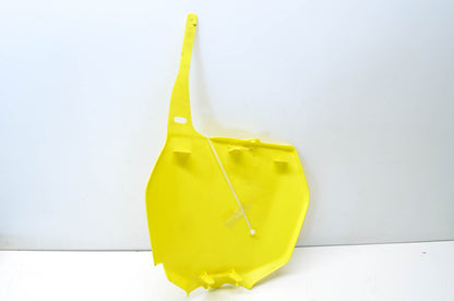 UFO 12-546-34 Yellow Front Number Plate NOS