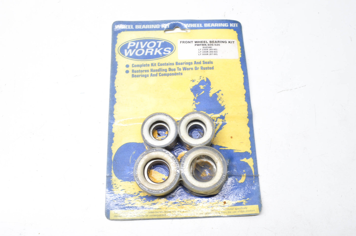 Pivot Works FWK-S06-520 Suzuki Front Wheel Bearing Kit NOS