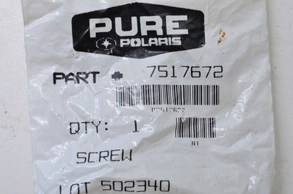 OEM Polaris 7517672 Screw NOS