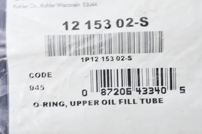 New OEM Kohler O-Ring NOS