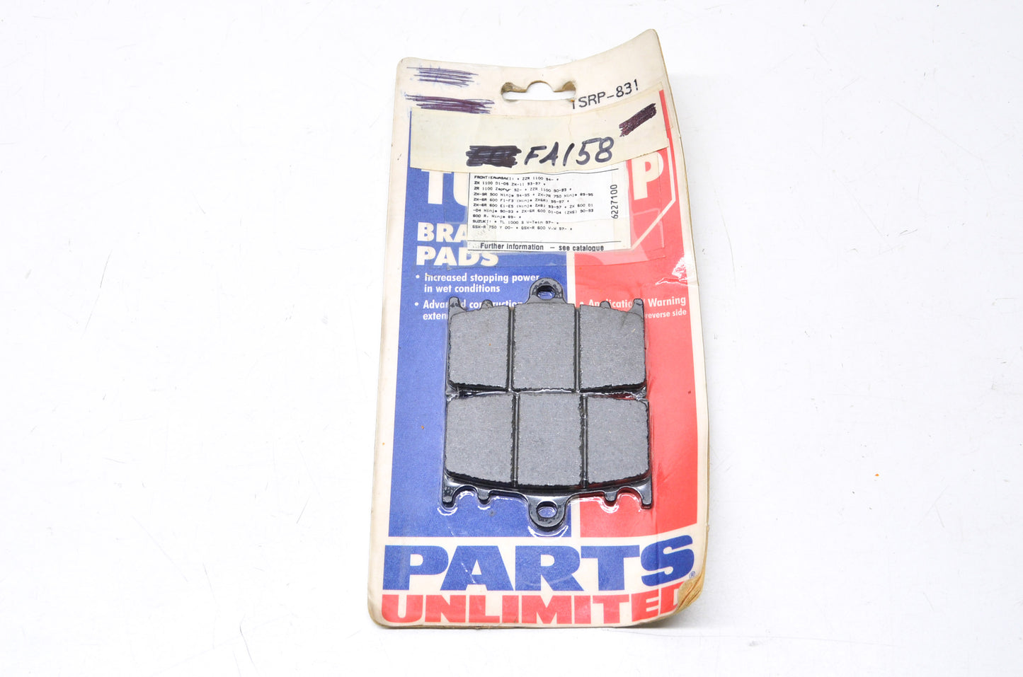 EBC TSRP-831, FA158 Tuff Stop Brake Pad Kit NOS