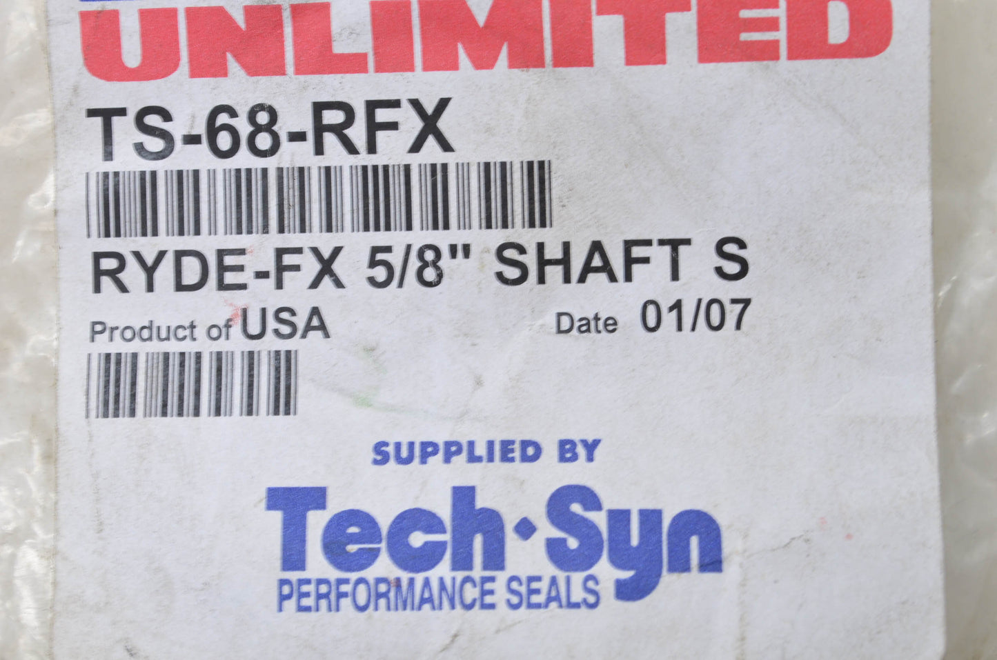 Parts Unlimited TS-68-RFX Shaft Shock Rebuild Kit NOS