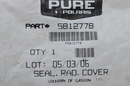 New OEM Polaris 5812778 Radiator Cover Seal NOS