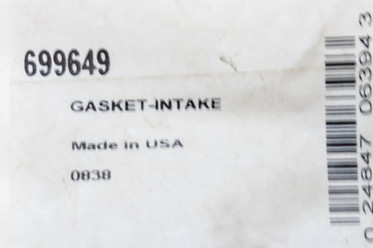 OEM Briggs & Stratton 699649 Intake Gasket NOS