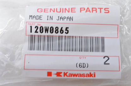 OEM Kawasaki 120W0865 Socket Bolt 8X65 Qty 2 NOS