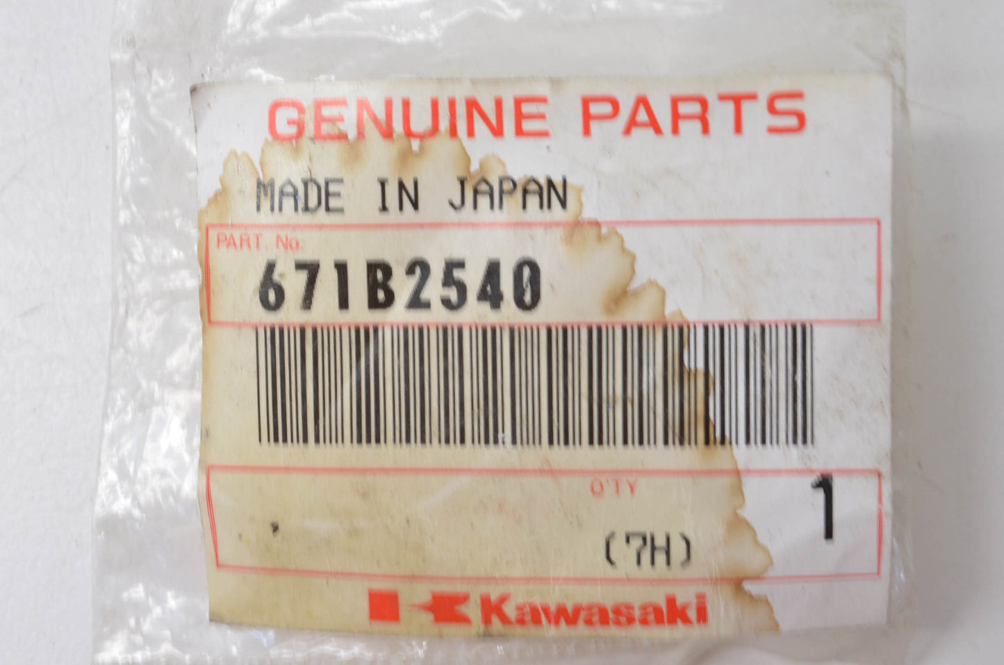 OEM Kawasaki 671B2540 O-Ring 40mm NOS