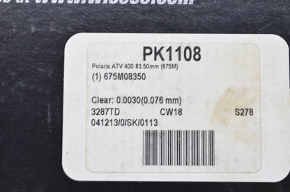 Wiseco PK1108 83.5mm Polaris 400 Piston Top End Kit NOS