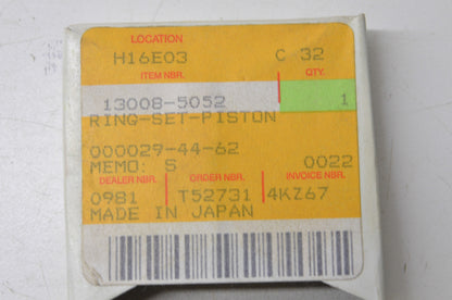OEM Kawasaki 13008-5052 Piston Ring Set NOS