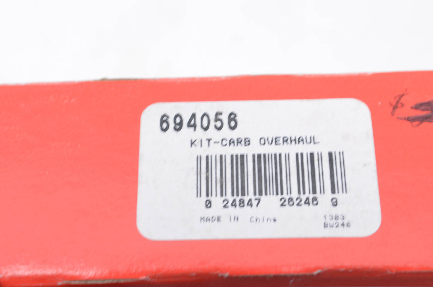 New OEM Briggs & Stratton 694056 Carburetor Overhaul Kit NOS