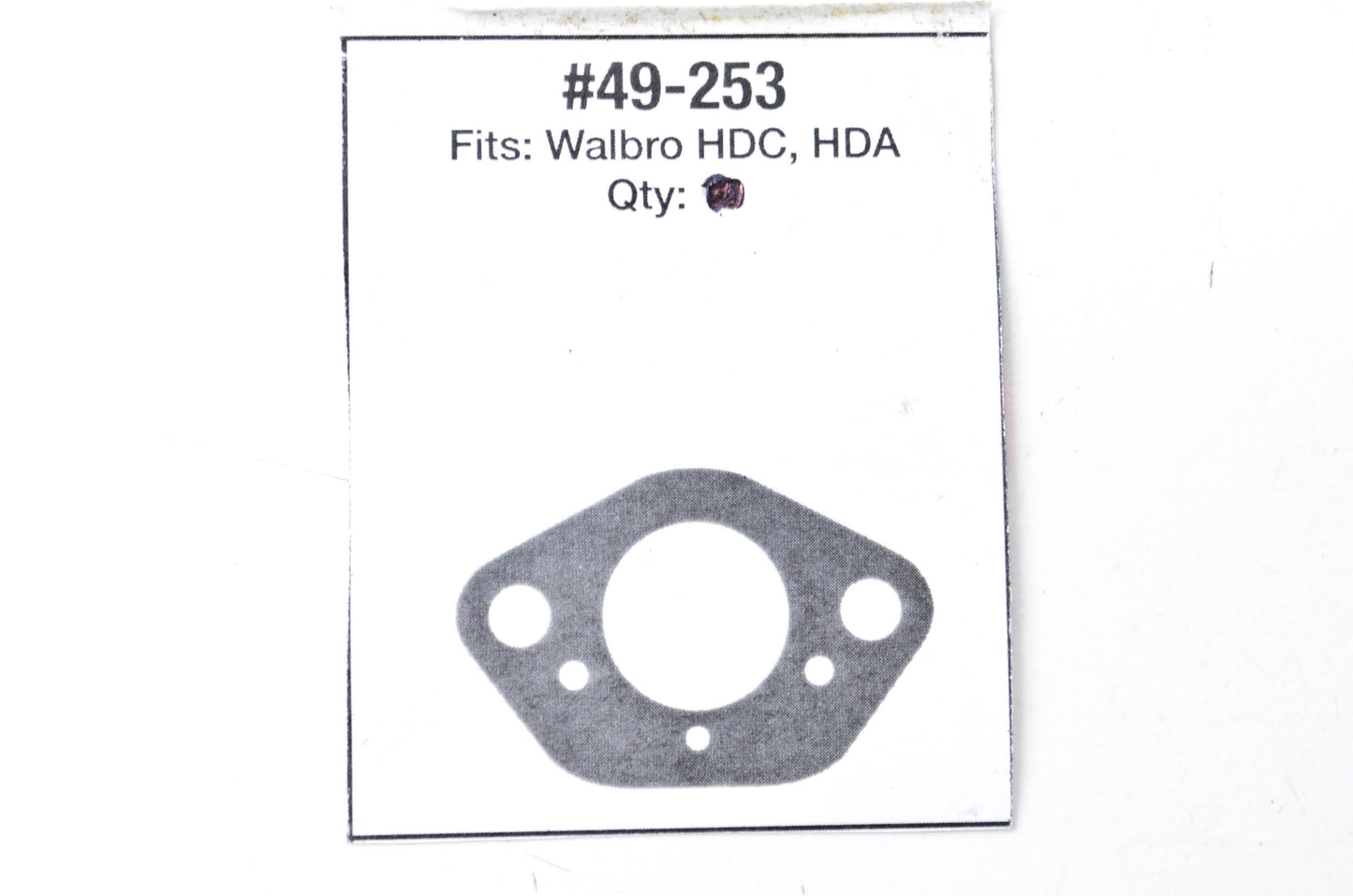 Oregon 49-253 Walbro HDC HAD Intake Gasket NOS