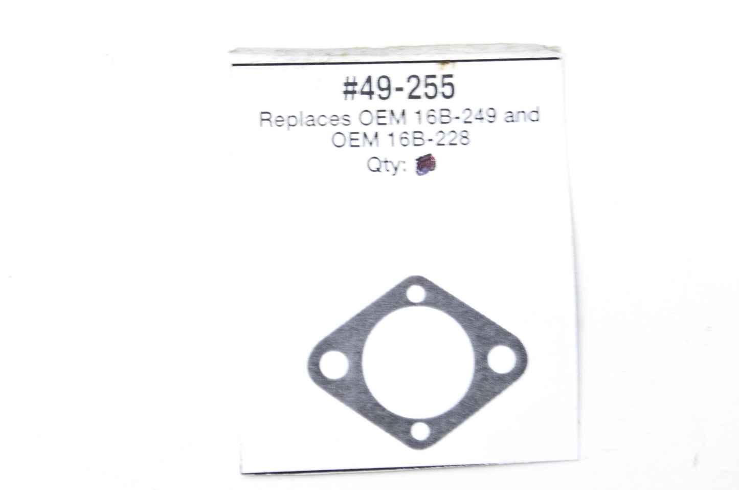 Oregon 49-255, 16B-249, 16B-228 Gasket NOS