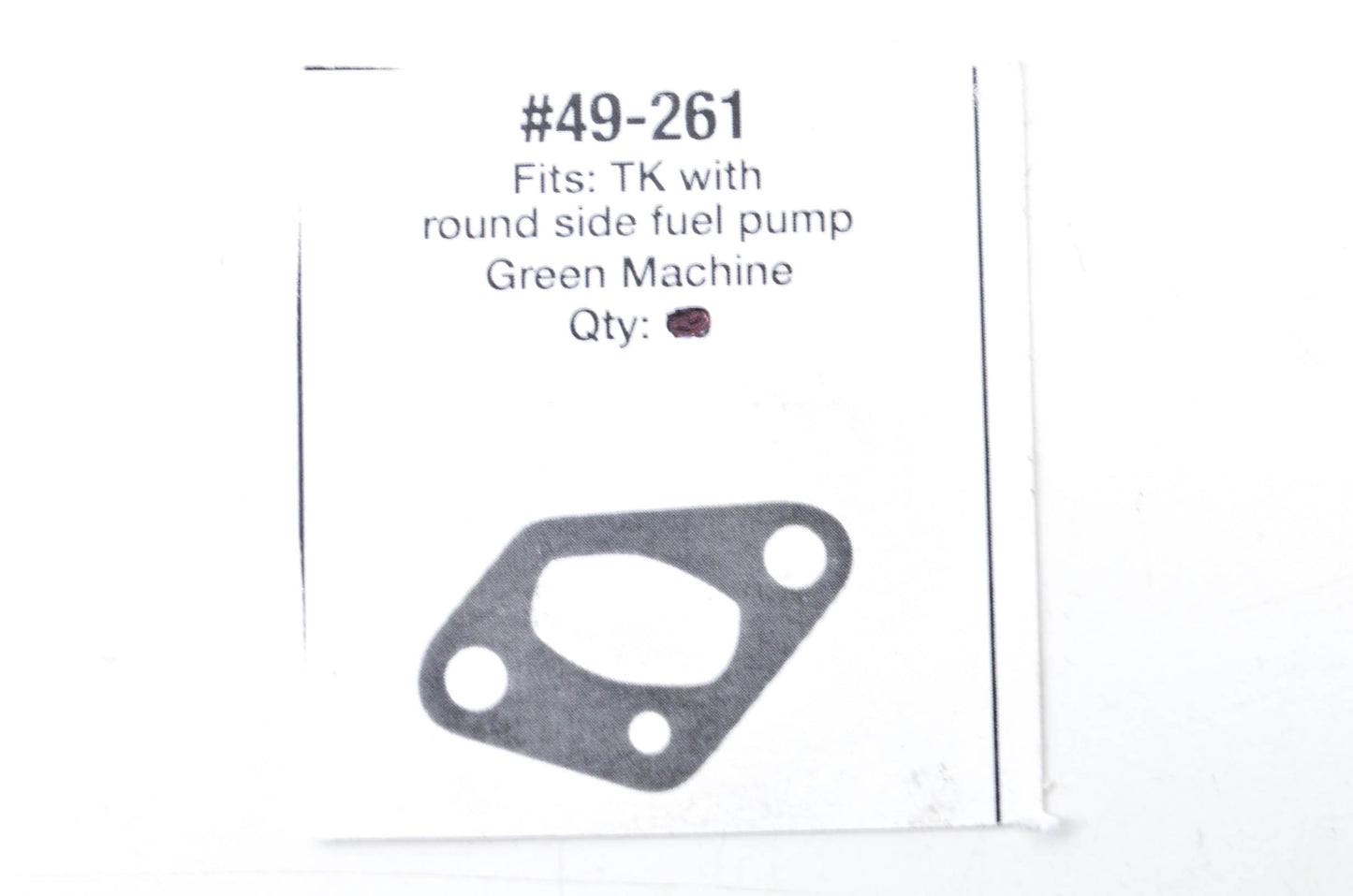 Oregon 49-261 Green Machine Gasket NOS