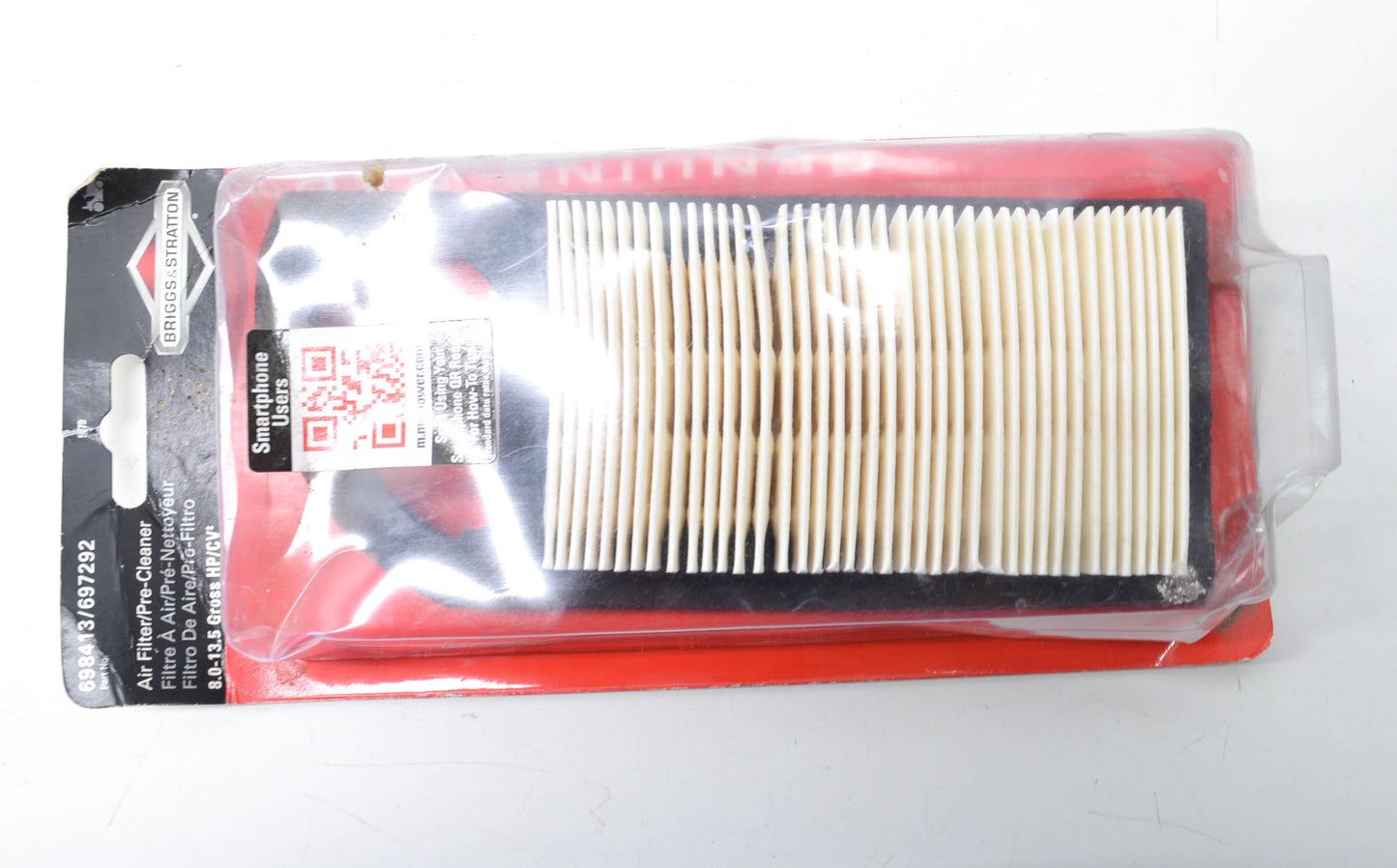 New OEM Briggs & Stratton Air Filter Kit NOS