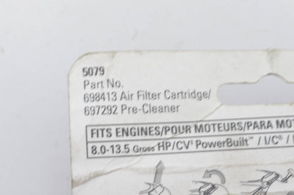 New OEM Briggs & Stratton Air Filter Kit NOS