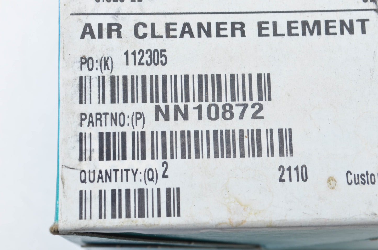 Onan 140-2535, NN10872 95176 Air Filter Element NOS