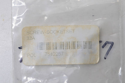OEM Polaris 7512257 Socket Screw Qty 3 NOS