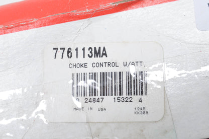 New OEM Briggs & Stratton Choke Control Cable w/ Attachment NOS