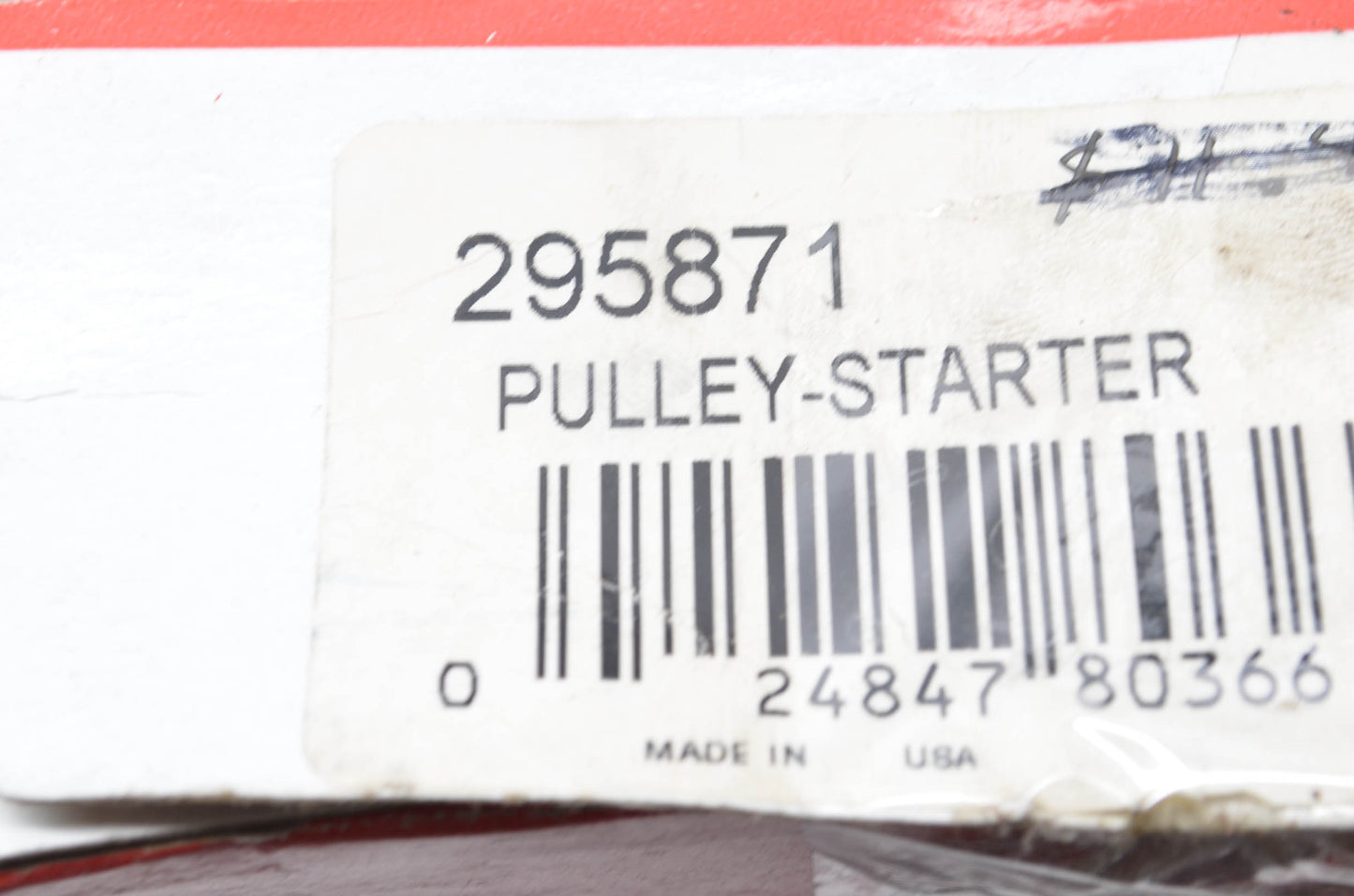 Briggs & Stratton 295871 Starter Pulley w/ Rope NOS