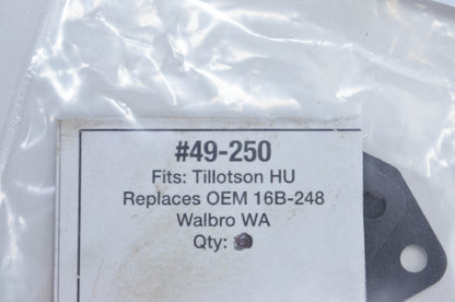 Oregon 49-250, 16B-248, 08-010 Tillotson HU Intake Gasket Qty 3 NOS