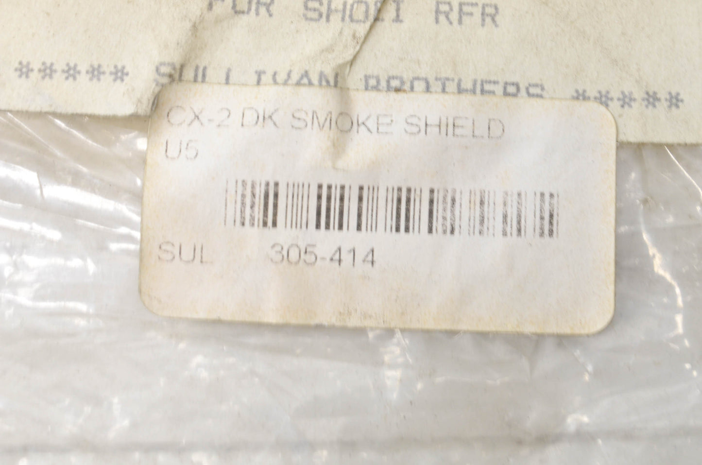 New SHOEI CX-2 Dark Smoke Helmet Shield NOS