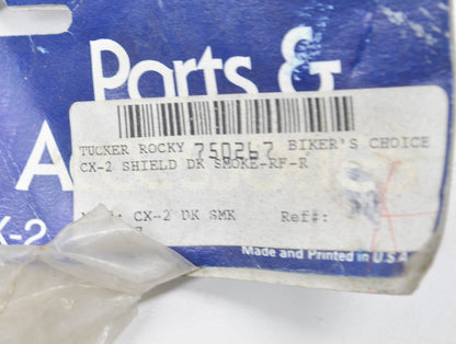 New SHOEI CX-2 Dark Smoke Helmet Shield NOS