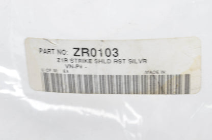 Z1R ZR0103 Strike Silver Face Shield NOS