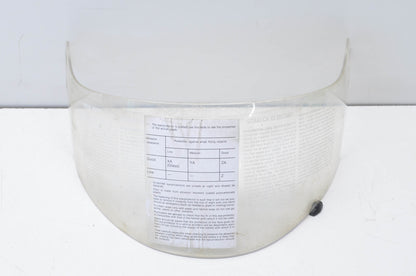 New Aftermarket Clear Scratch Resistant Face Shield NOS