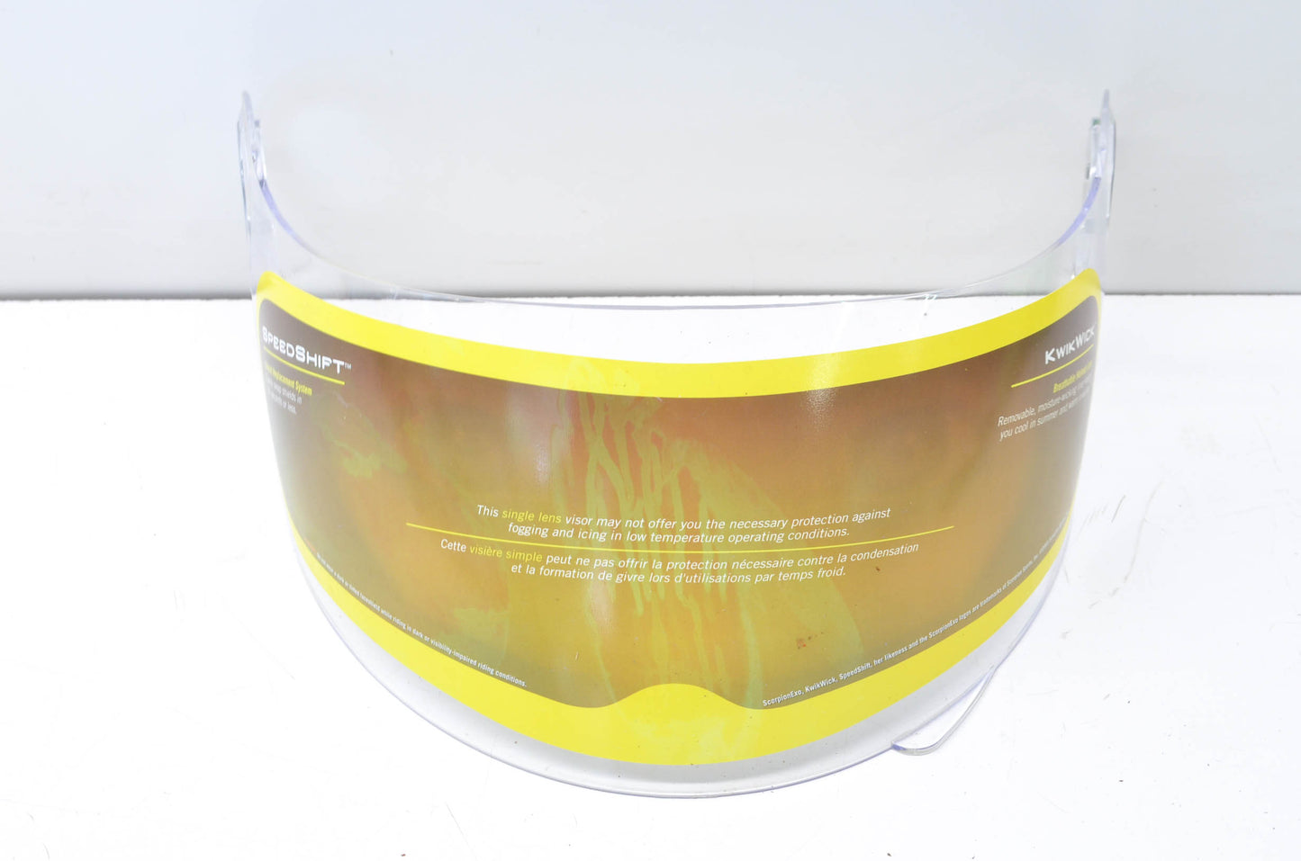 New Scorpion Exo SpeedShift Clear Helmet Shield Lens NOS